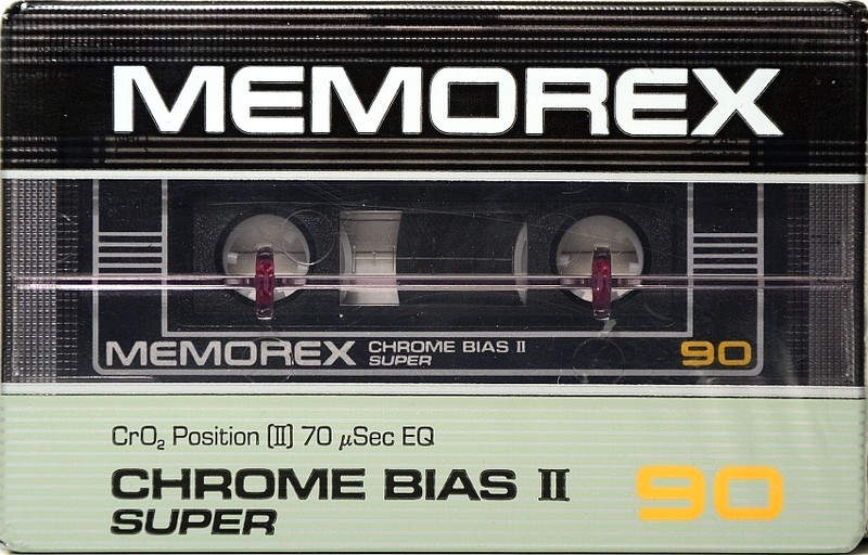 Compact Cassette: Memorex  - Chrome Bias II Super 90