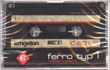 Compact Cassette Emgeton LH 60 Type I Normal 1985 Czechoslovakia
