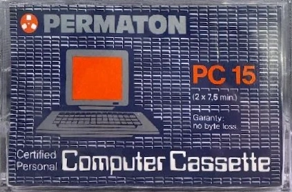 Compact Cassette Permaton 15 Computer Cassette 1982 Europe