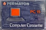 Compact Cassette Permaton 15 Computer Cassette 1982 Europe