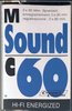 Compact Cassette M Sound 60 "Hi-Fi Energized" Type I Normal 1976 Europe