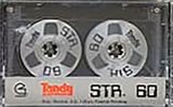 Compact Cassette Tandy 60 "STR" Type I Normal USA