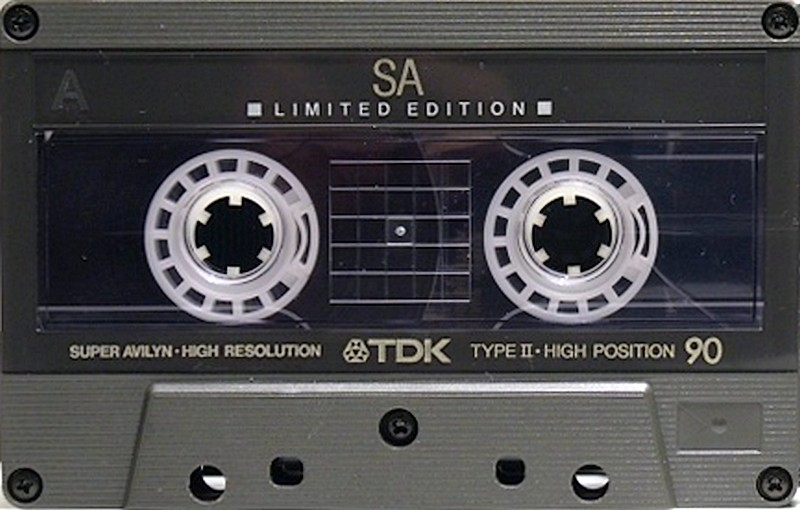 Compact Cassette TDK SA 90 "SA-LB90 Limited Edition" Type II Chrome 1988 Worldwide