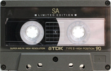 Compact Cassette TDK SA 90 "SA-LB90 Limited Edition" Type II Chrome 1988 Worldwide