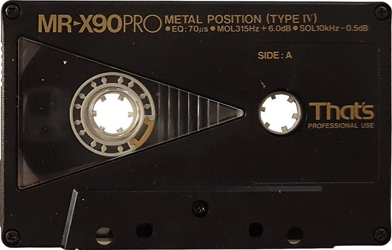 Compact Cassette: Taiyo Yuden Thats - MR-X Pro 90