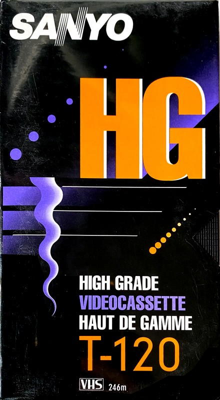 VHS, Video Home System Sanyo HG 120 Type I Normal Canada