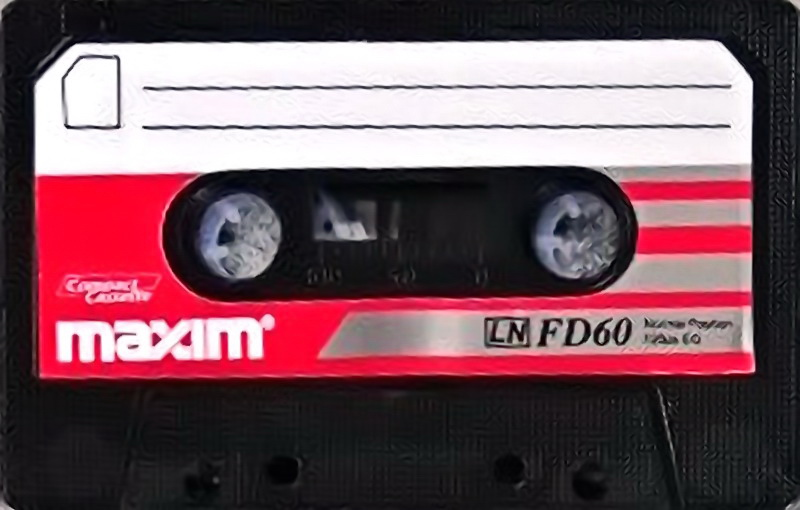 Compact Cassette: Unknown Maxim - FD 60