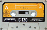 Compact Cassette Grundig 120 Type I Normal 1969 Germany