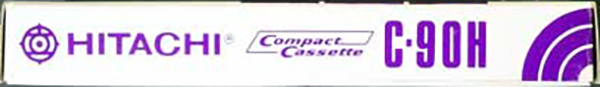 Compact Cassette Hitachi LN 90 "C-90H" Type I Normal 1973 Japan