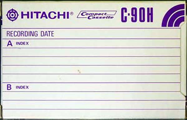 Compact Cassette Hitachi LN 90 "C-90H" Type I Normal 1973 Japan