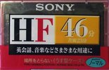 Compact Cassette Sony HF 46 "C-46HFA" Type I Normal 1997 Japan