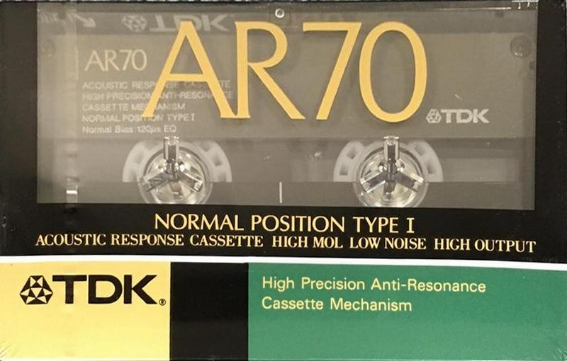 Compact Cassette: TDK  - AR 70