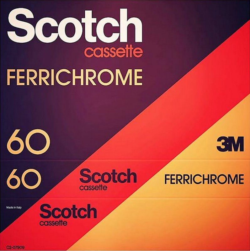 Compact Cassette Scotch Ferrichrome 60 Type III Ferro Chrome 1979 Europe