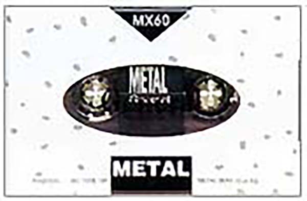 Compact Cassette General MX 60 Type IV Metal 1988 Singapore