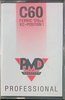 Compact Cassette PMD Professional 60 Type I Normal 1993 UK