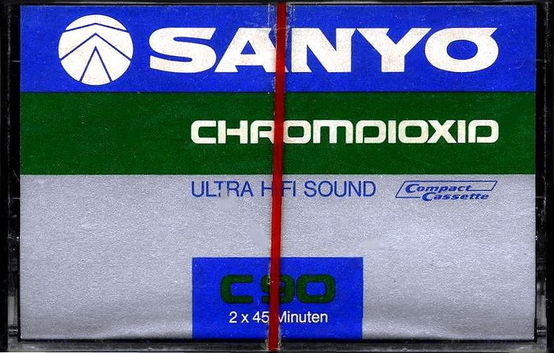 Compact Cassette: Unknown Sanyo -  90