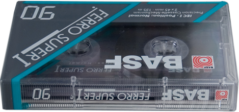 Compact Cassette BASF Ferro Super I 90 Type I Normal 1991 Indonesia