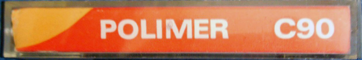 Compact Cassette Polimer LH 90 "black" Type I Normal 1976 Hungary