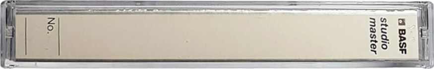 Compact Cassette BASF Studio Master 16 Type I Normal 1988 USA
