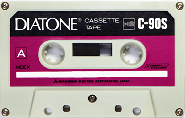 Compact Cassette Diatone S 90 "HS" Type I Normal 1974 Japan