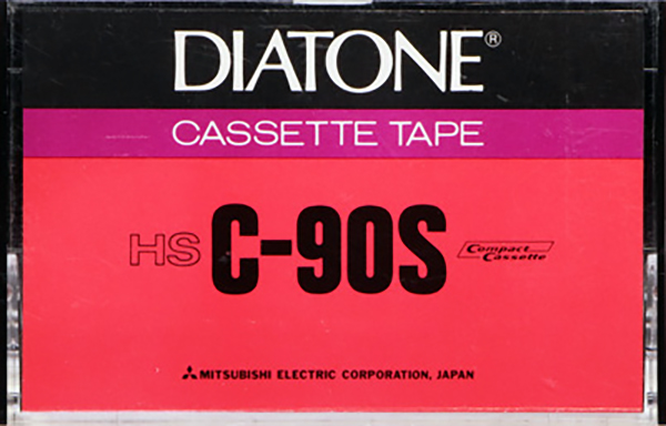 Compact Cassette Diatone S 90 "HS" Type I Normal 1974 Japan