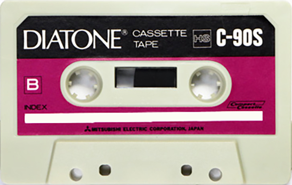 Compact Cassette Diatone S 90 "HS" Type I Normal 1974 Japan