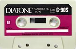Compact Cassette Diatone S 90 "HS" Type I Normal 1974 Japan