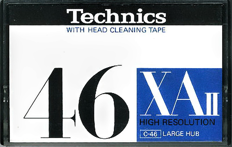 Compact Cassette: Matsushita Technics - XAII 46