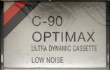 Compact Cassette Optimax 90 Type I Normal Hong Kong