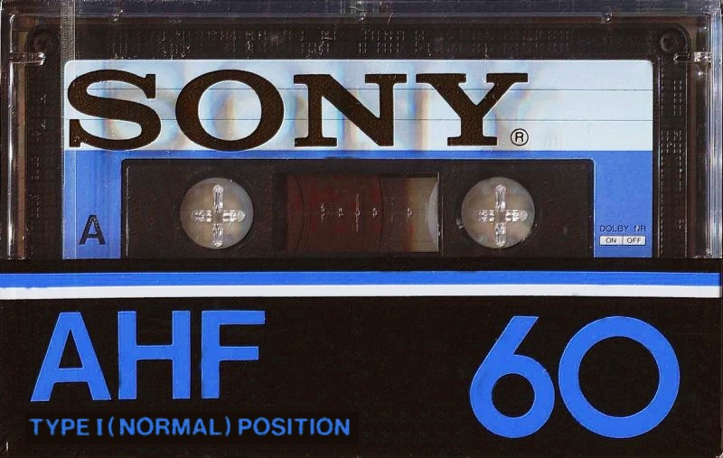 Compact Cassette Sony AHF 60 Type I Normal 1978 Japan