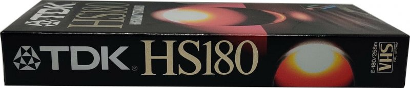 VHS, Video Home System TDK HS 180 Type I Normal 1989 Europe
