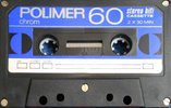 Compact Cassette Polimer 60 Type II Chrome 1979 Hungary
