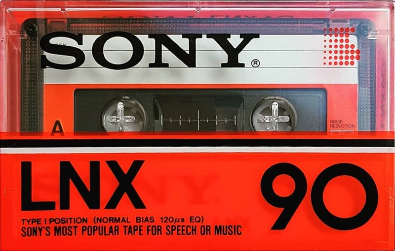 Compact Cassette Sony LNX 90 Type I Normal 1983 USA