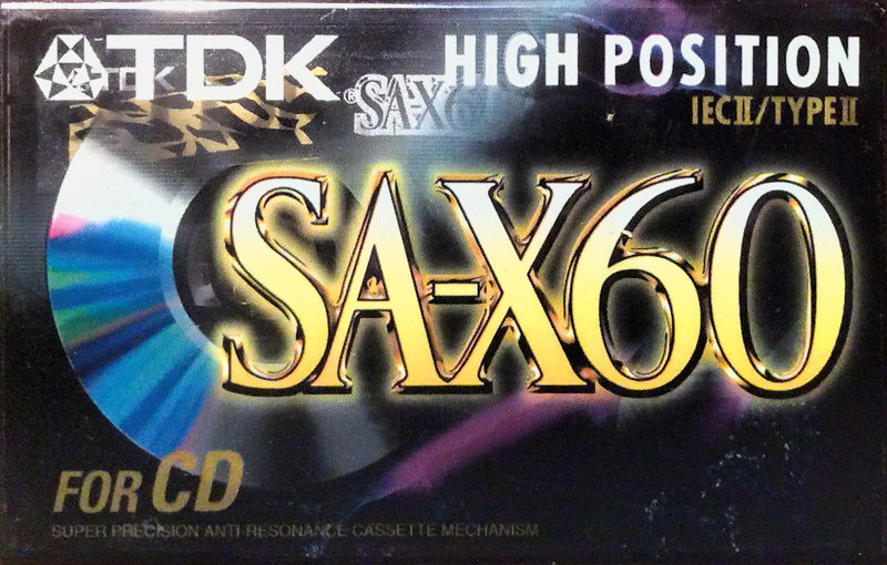 Compact Cassette: TDK  - SA-X 60