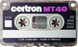 Minicassette Certron 40 "Memotape" Type I Normal 1978 USA