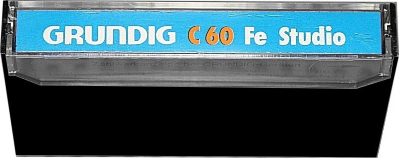 Compact Cassette Grundig Studio-Cassette 60 Type I Normal 1976 Germany