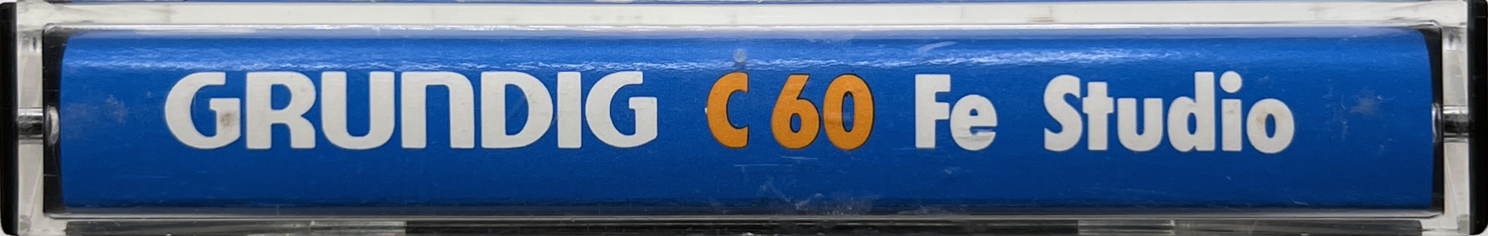 Compact Cassette Grundig Studio-Cassette 60 Type I Normal 1976 Germany