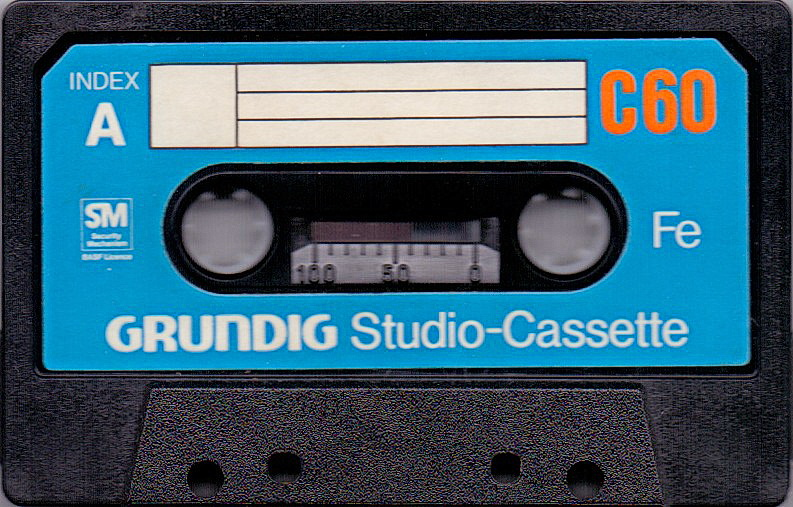 Compact Cassette: BASF Grundig - Studio-Cassette 60