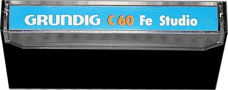 Compact Cassette: BASF Grundig - Studio-Cassette 60