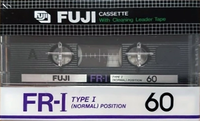 Compact Cassette Fuji FR-I 60 Type I Normal 1982 Japan