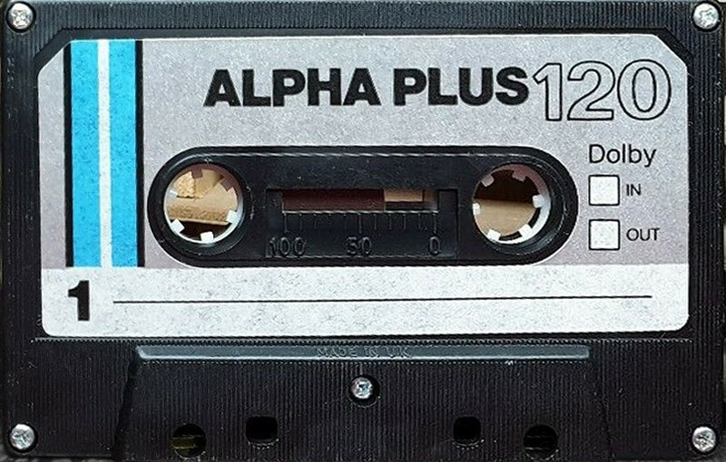 Compact Cassette: Unknown Alpha Plus -  120