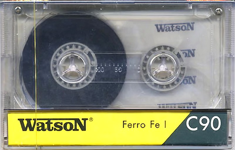 Compact Cassette Watson Ferro 90 "Fe I" Type I Normal 1992 Europe