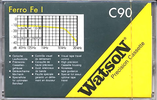 Compact Cassette Watson Ferro 90 "Fe I" Type I Normal 1992 Europe