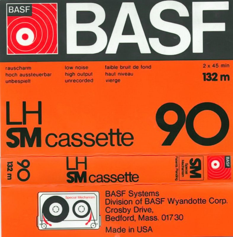 Compact Cassette: BASF  - LH 90