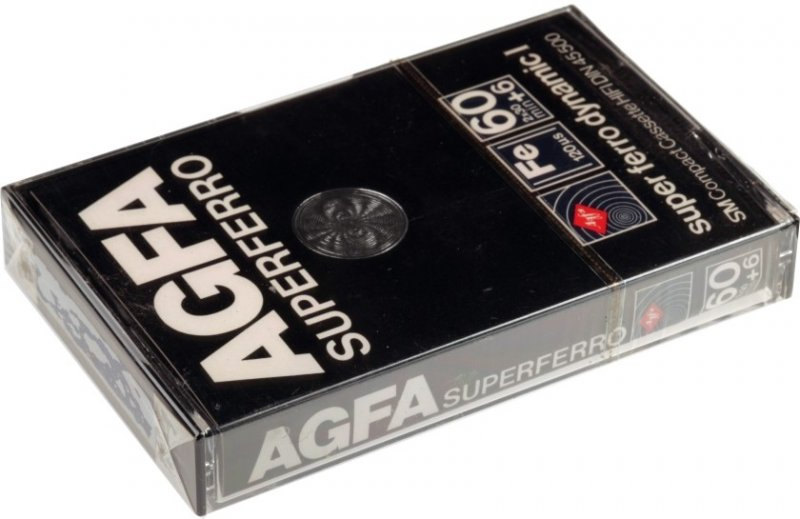 Compact Cassette: AGFA  - SUPERFERRO 60+6