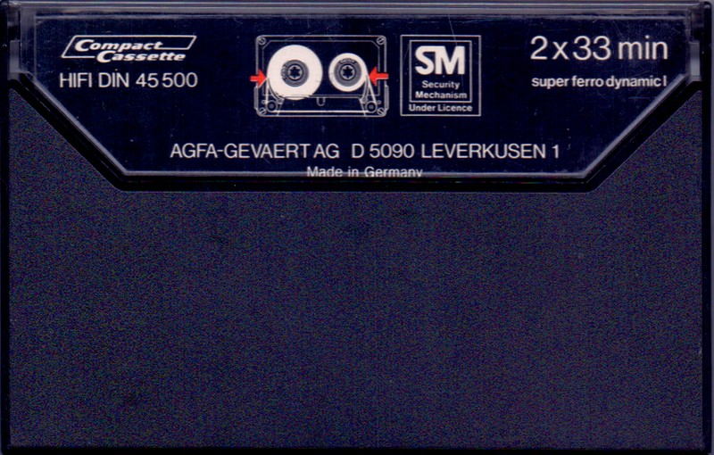 Compact Cassette: AGFA  - SUPERFERRO 60+6