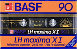Compact Cassette BASF LH Maxima X I 90 Type I Normal 1985 Europe