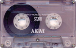Compact Cassette Akai SX 60 Type I Normal 1991 Europe