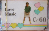 Compact Cassette Creative I Love Music 60 "Yellow" Type I Normal 1986 South Korea