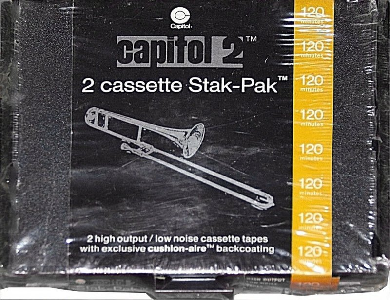 2 pack Capitol Capitol 2 120 "Stak-Pak" Type I Normal 1972 USA